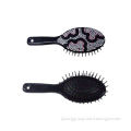 Fashion plastic hair paddle brush, OEM orders are welcome
